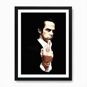 nick cave 5 Art Print