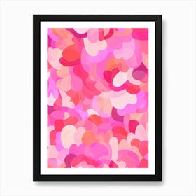 Bubblegum Clouds Art Print