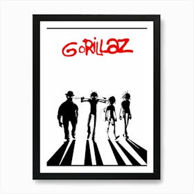 Gorillaz fan poster Poster