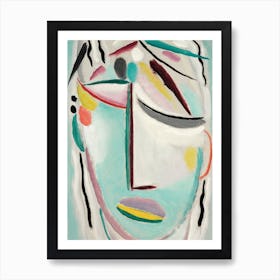 Saviour’s Face by Alexej von Jawlensky (1919) Art Print