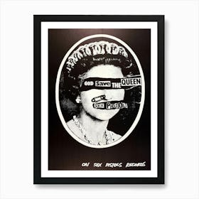 Image Gallery For Sex Pistols God Save The Queen Art Print