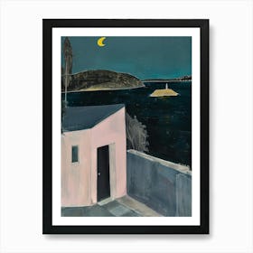 Moonlight Over Sydney Art Print