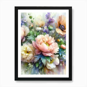 Spring Bouquet Floral Art Print