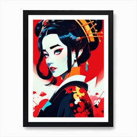 Geisha 87 Art Print