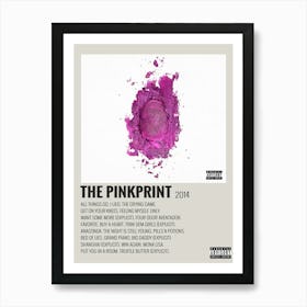 Vclust Vintage Album Music Nicki Minaj Poster 1 Art Print