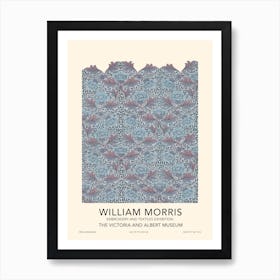 Peony Exhibition Poster, William Morris  Art Print