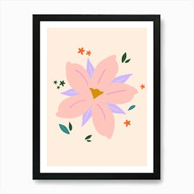 Tropical Flower | 02 Art Print