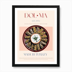 Dolma Mid Century Art Print