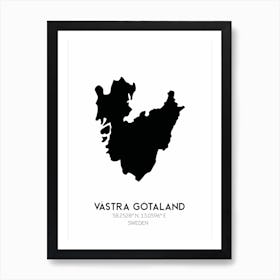 Västra Götaland Sweden Cities Art Print