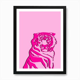 Tiger 3 Art Print