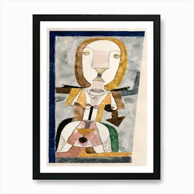 Popular Wall Painting (1922), Paul Klee Art Print