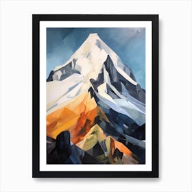 Mount Hood Usa 1 Mountain Painting Art Print