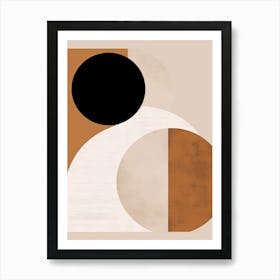 Noir Ruesselsheim Bauhaus Rhythm Art Print