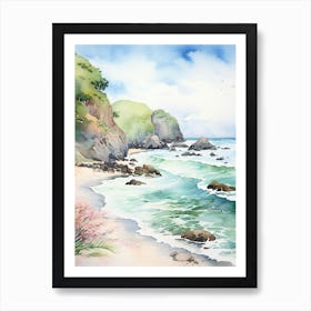 Pfeiffer Beach, Big Sur California Usa 1 Art Print