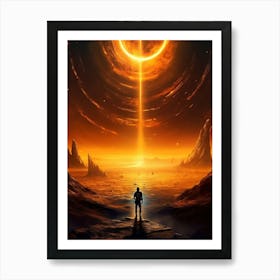 Halo gaming 1 Art Print