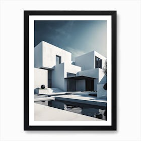 Modern Architecture Minimalist 11 Art Print