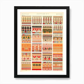 Vintage Pattern Illustration, Owen Jones                  Art Print