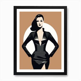 Mistress, Erotic art 2 Art Print