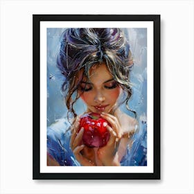 Red Apple Art Print