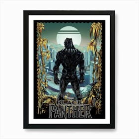 Black Panther Film & Movie Art Print