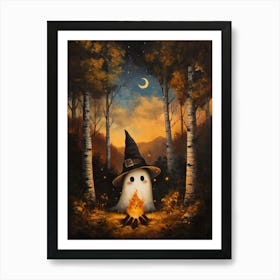 Ghost In The Woods 9 Art Print