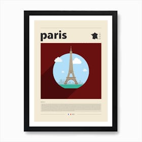 Paris City Art Print