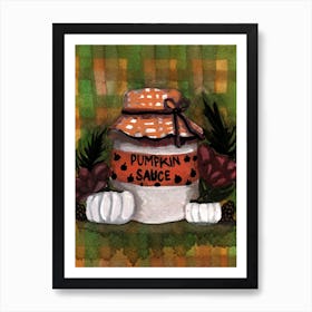 Fall Pumpkin Spice Art Print