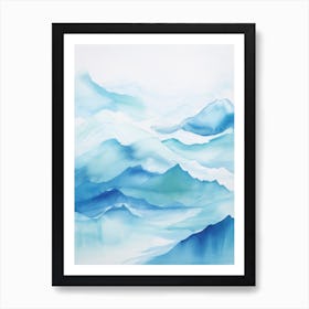Blue Mountains 3 Art Print