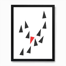 Opposite I Art Print