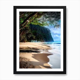 Hawaiian Beach Art Print