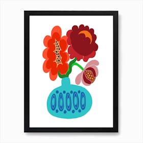 Flower Vase Art Print