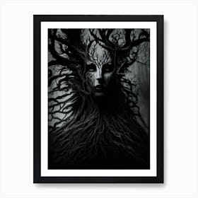 Tree Witch Art Print