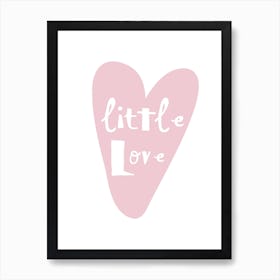 Little Love Heart Art Print