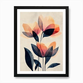 Flowers In A Vase 51 Art Print