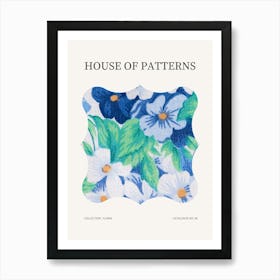 Floral Pattern Poster 46 Art Print