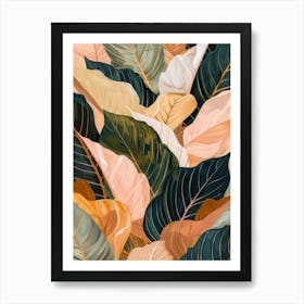 Tropical Leaves 59 Art Print