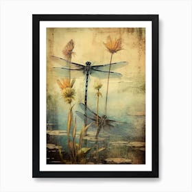 Dragonfly Wetlands 2 Art Print