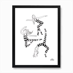 Hooped Dance Art Print