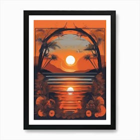 Sunset 6 Art Print