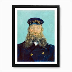 Postman With Beard Art Print