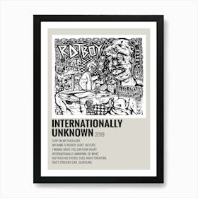 Internationally Unknown Rat Boy 2019 Canvas Poster Wall Art Decor 1 Art Print