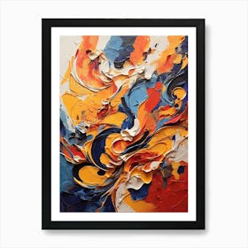 Abstract Painting 600 Art Print