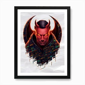 Demon 8 Art Print