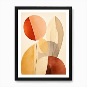 Abstract Botanical Art 2 Art Print