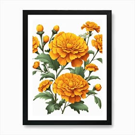 Carnations 7 Art Print