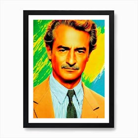 David Strathairn Colourful Pop Movies Art Movies Art Print