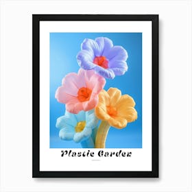 Dreamy Inflatable Flowers Poster Hollyhock 2 Art Print