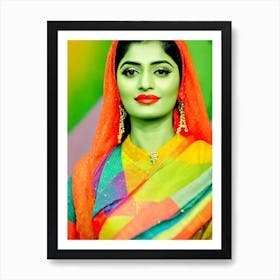 Shweta Mohan Colourful Pop Art Art Print