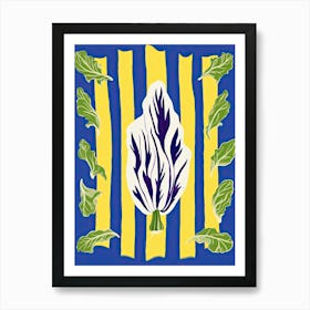 Endive Summer Illustration 3 Art Print