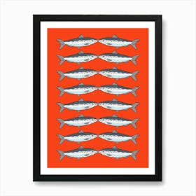 Sockeye Salmon.uk Art Print